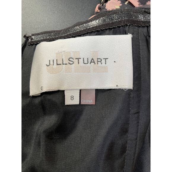 Jill Stuart Dress Size 8 Black Pink - Picture 3 of 5